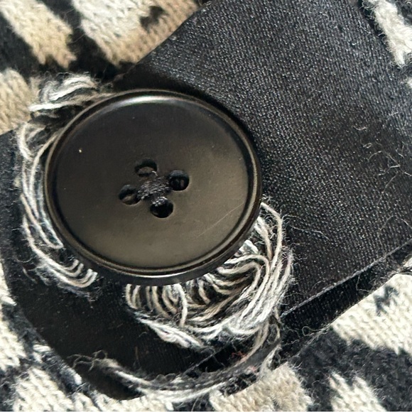 Antropologie ETT TWA Women's Jacket Black/White Floral - Picture 5 of 9